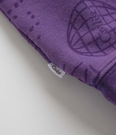 Civilist Team AOP Hoodie - Washed Purple