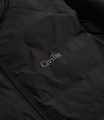 Civilist Tech Puffer Jacket - Black