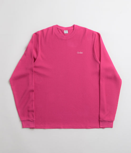 Civilist Thermal Long Sleeve T-Shirt - Fuchsia