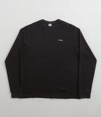 Civilist Thermal Waffle Long Sleeve T-Shirt - Black