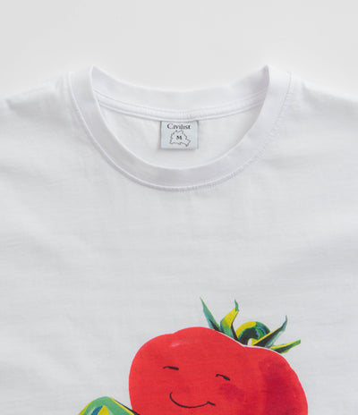 Civilist Tomato T-Shirt - White