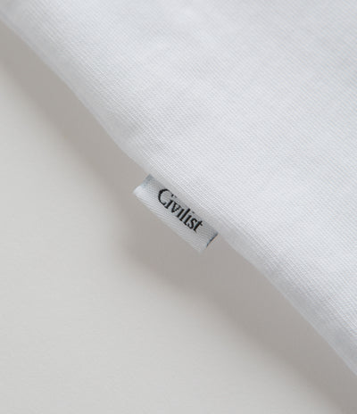 Civilist Tomato T-Shirt - White