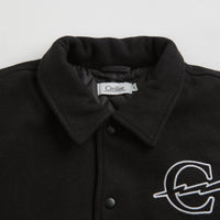 Civilist Wool Bomber Jacket - Black thumbnail