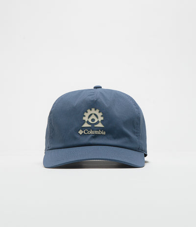 Columbia Alta Crest 3D Stretch Cap - Dark Mountain / Landroamer Icon