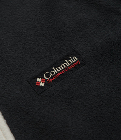 Columbia Backbowl II Full Zip Fleece - Black / Chalk