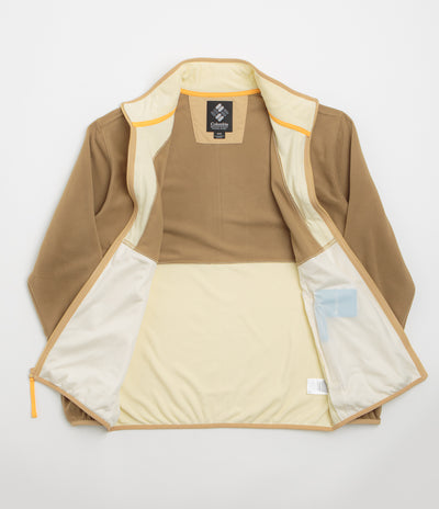 Columbia Backbowl II Lightweight Full Zip Fleece - Delta / Lemon Wash