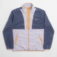 Columbia Backbowl II Lightweight Full Zip Fleece - Nocturnal / Lavender Pearl thumbnail