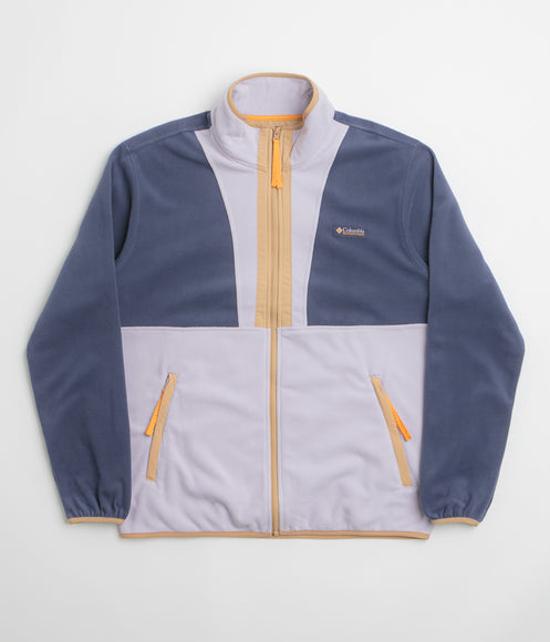 Columbia Backbowl II Lightweight Full Zip Fleece - Nocturnal / Lavender Pearl