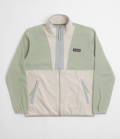 Columbia Backbowl II Lightweight Full Zip Fleece - Safari / Dark Stone