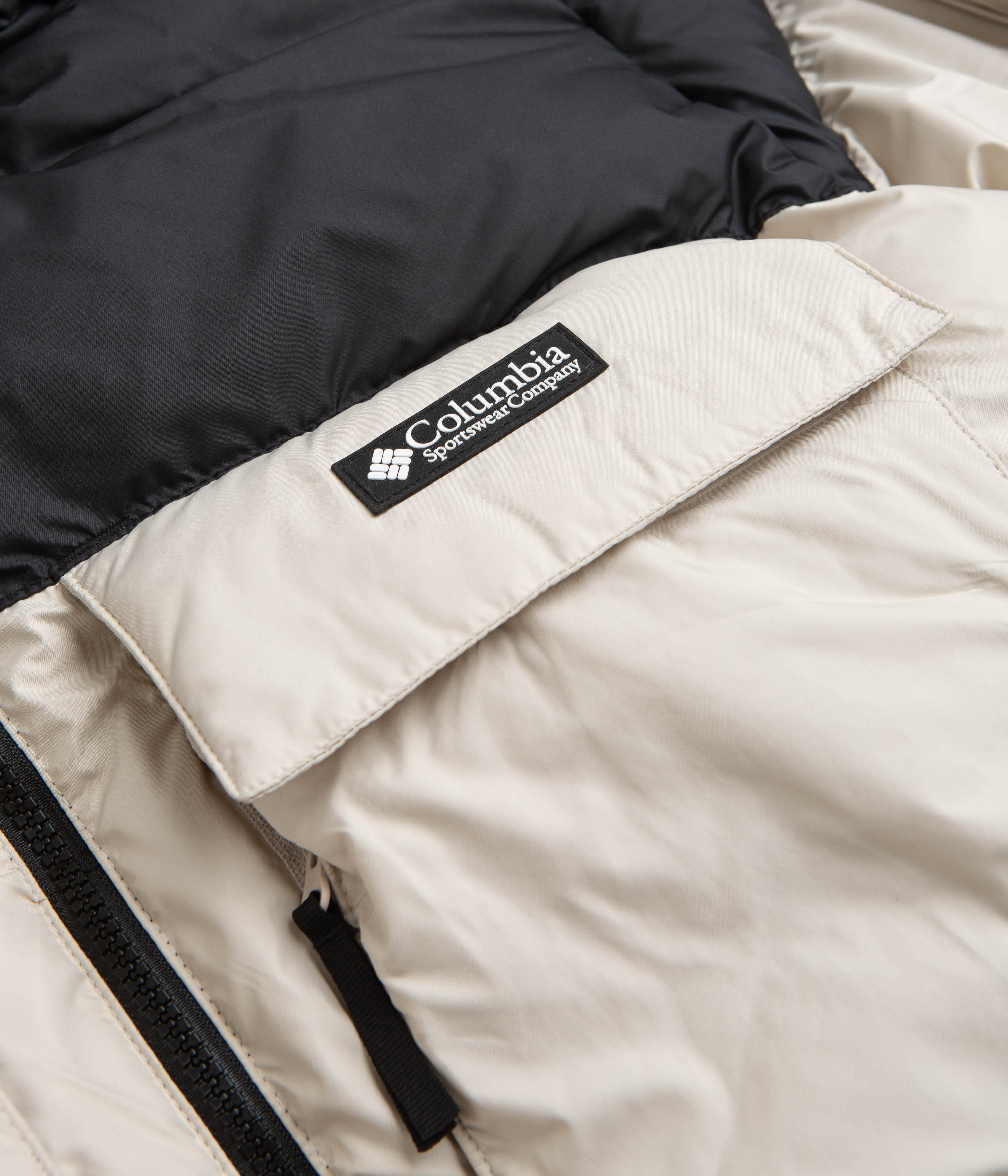 Columbia Ballistic Ridge Oversized Puffer Jacket - Dark Stone / Black ...