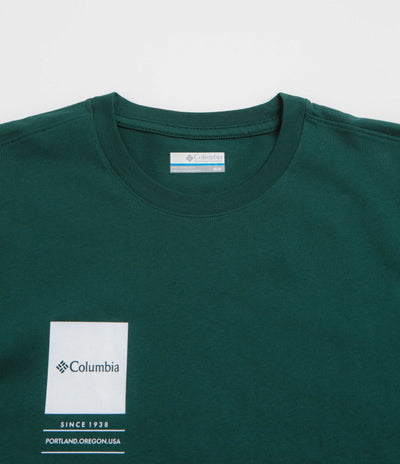 Columbia Barton Springs II Graphic T-Shirt - Midnight Teal