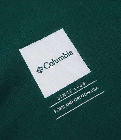 Columbia Barton Springs II Graphic T-Shirt - Midnight Teal