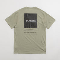 Columbia Barton Springs T-Shirt - Safari / Black thumbnail