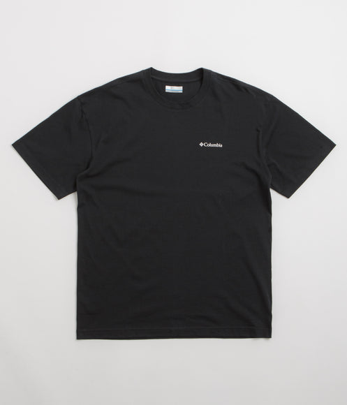 Columbia Black Butte Graphic T-Shirt - Black / Linear View