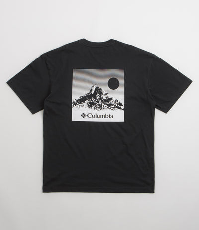 Columbia Black Butte Graphic T-Shirt - Black / Linear View