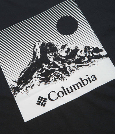 Columbia Black Butte Graphic T-Shirt - Black / Linear View