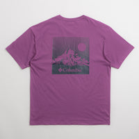 Columbia Black Butte Graphic T-Shirt - Razzle / Linear View thumbnail