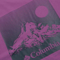 Columbia Black Butte Graphic T-Shirt - Razzle / Linear View thumbnail