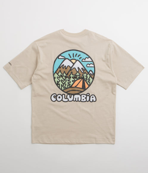 Columbia Camp Keller Graphic T-Shirt - Dark Stone