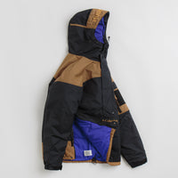 Columbia Challenger II Insulated Pullover Jacket - Black / Camel Brown thumbnail