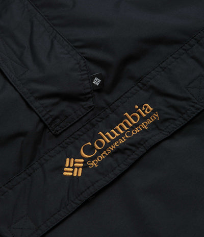 Columbia Challenger II Insulated Pullover Jacket - Black / Camel Brown