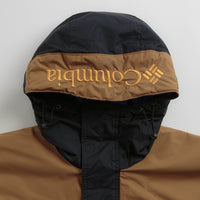 Columbia Challenger II Insulated Pullover Jacket - Black / Camel Brown thumbnail