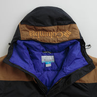 Columbia Challenger II Insulated Pullover Jacket - Black / Camel Brown thumbnail