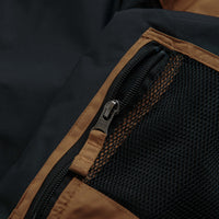 Columbia Challenger II Insulated Pullover Jacket - Black / Camel Brown thumbnail