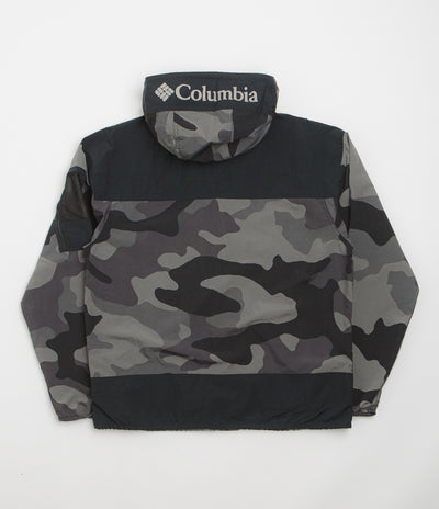 Columbia Challenger II Novelty Windbreaker Jacket - Black Mod Camo / Black