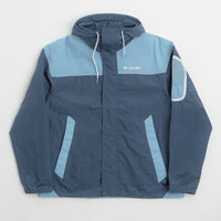 Columbia Challenger II Windbreaker Jacket - Dark Mountain / Ripple Blue thumbnail