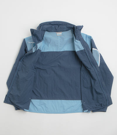 Columbia Challenger II Windbreaker Jacket - Dark Mountain / Ripple Blue