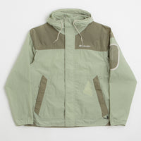 Columbia Challenger II Windbreaker Jacket - Safari / Stone Green thumbnail