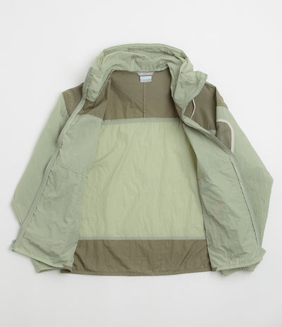 Columbia Challenger II Windbreaker Jacket - Safari / Stone Green