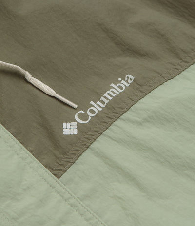 Columbia Challenger II Windbreaker Jacket - Safari / Stone Green