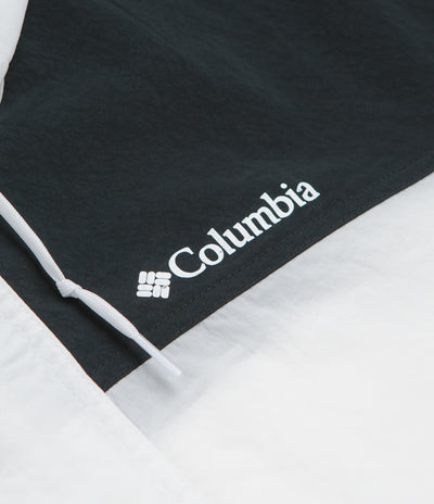 Columbia Challenger II Windbreaker Jacket - White / Black