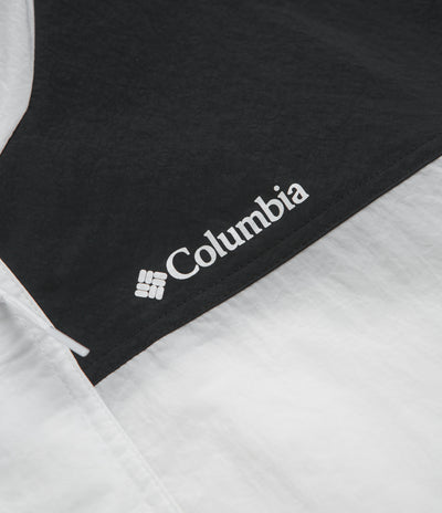 Columbia Challenger II Windbreaker Jacket - White / Black