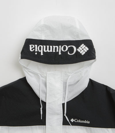 Columbia Challenger II Windbreaker Jacket - White / Black