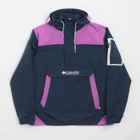 Columbia Challenger Windbreaker Anorak - Collegiate Navy / Razzle thumbnail