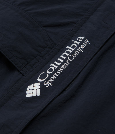 Columbia Challenger Windbreaker Anorak - Collegiate Navy / Razzle