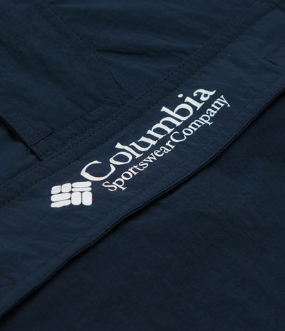 Columbia Challenger Windbreaker Anorak - Collegiate Navy / Razzle