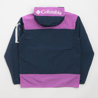 Columbia Challenger Windbreaker Anorak - Collegiate Navy / Razzle thumbnail