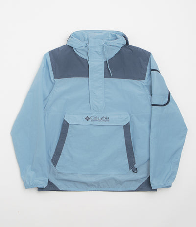 Columbia Challenger Windbreaker Anorak - Ripple Blue / Dark Mountain