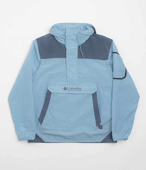 Columbia Challenger Windbreaker Anorak - Ripple Blue / Dark Mountain