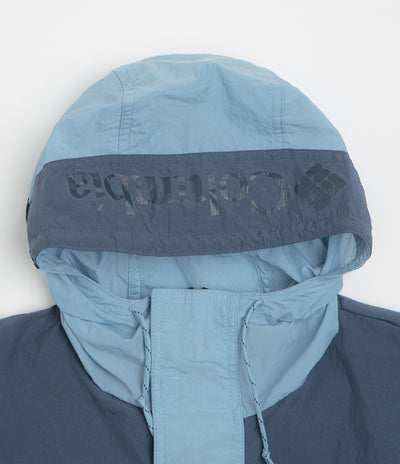 Columbia Challenger Windbreaker Anorak - Ripple Blue / Dark Mountain