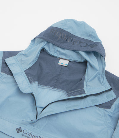 Columbia Challenger Windbreaker Anorak - Ripple Blue / Dark Mountain