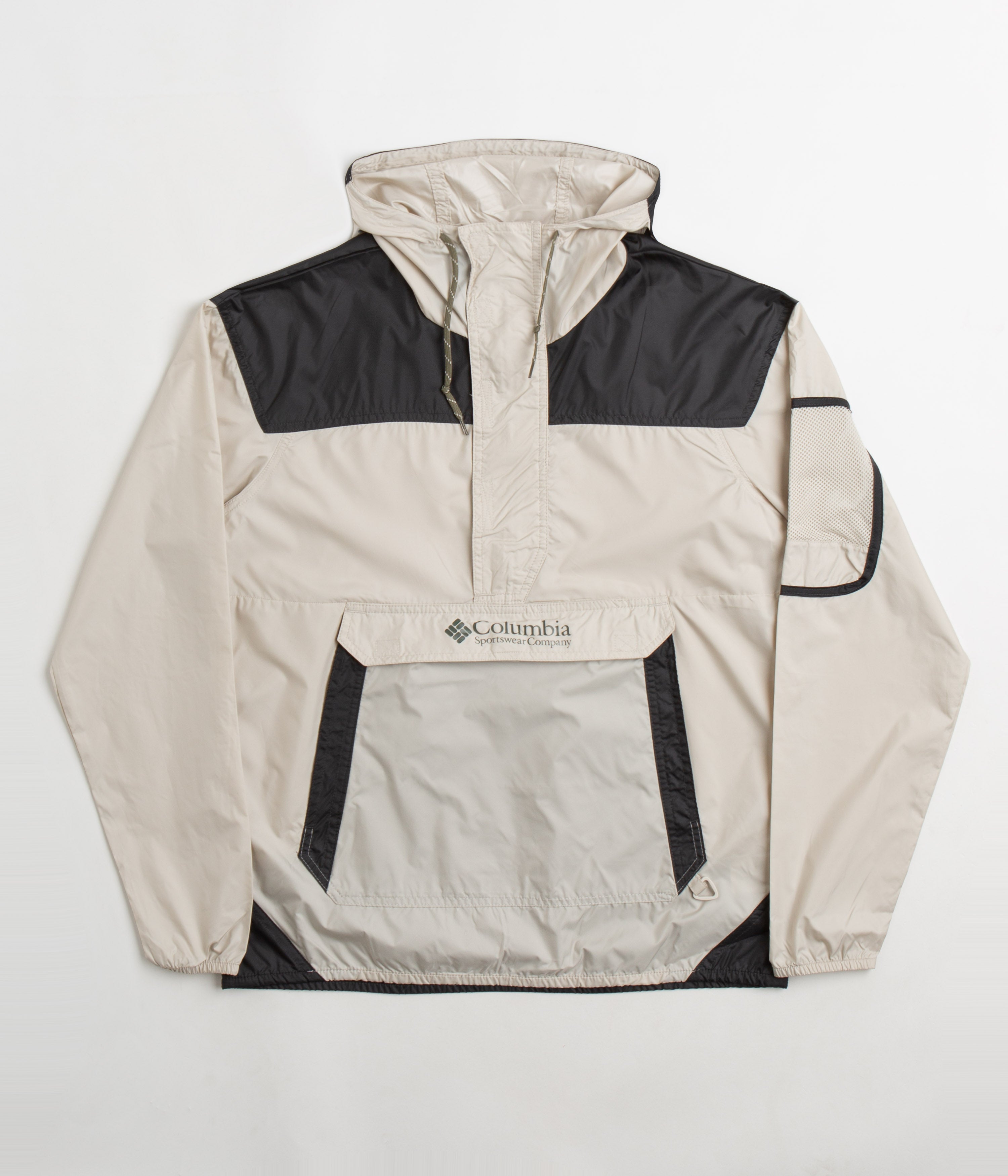 Columbia Challenger Windbreaker Jacket - White / Black | Flatspot