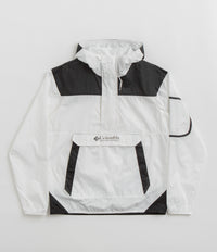 Columbia Challenger Windbreaker Jacket - White / Black