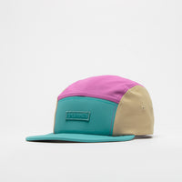 Columbia Creek Side 5 Panel Cap - Teal / Razzle / Canoe thumbnail