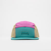 Columbia Creek Side 5 Panel Cap - Teal / Razzle / Canoe thumbnail