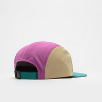 Columbia Creek Side 5 Panel Cap - Teal / Razzle / Canoe thumbnail